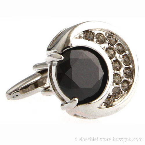 Custom High Quality Ziron Cufflinks for Mens Shirts